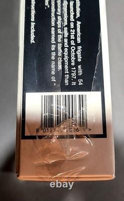 Mamoli 1330 USS Constitution Old Ironsides Maquette de Bateau en Bois Nouveau dans la Boîte