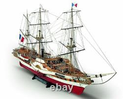 Mamoli MV23 LORENOQUE Vapeur français à roues à aubes et voiles 1/100 Échelle