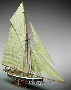 Mamoli Mv43 Modèle Puritan Ship Kit Vainqueur De La Coupe America 1885 Échelle 1/50