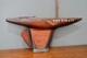 Maquette Antique De Bateau Voilier Pour &eacute;tang, Bateau Nautique Yacht The Pirate En Bois Vintage