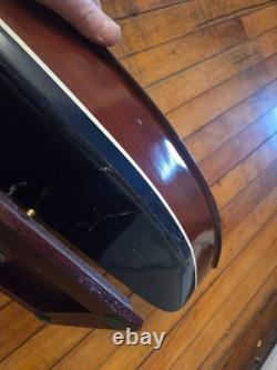 Maquette d’exposition de grande taille 30 1/2 d’un speedboat runabout Chris-Craft vintage