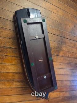 Maquette d’exposition de grande taille 30 1/2 d’un speedboat runabout Chris-Craft vintage