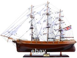 Maquette de bateau Cutty Sark en bois, grand clipper chinois, 34, entièrement assemblée