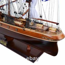 Maquette de bateau Cutty Sark en bois, grand clipper chinois, 34, entièrement assemblée