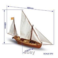 Maquette de bateau Occre 12001 San Juan en bois kit de modèle de navire