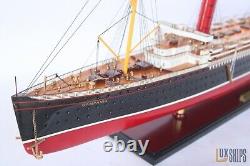 Maquette de bateau RMS CAMPANIA 100cm en bois à vendre