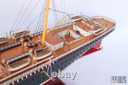 Maquette de bateau RMS CAMPANIA 100cm en bois à vendre