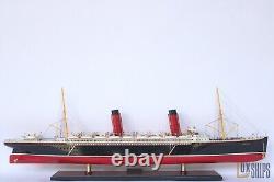 Maquette de bateau RMS CAMPANIA 100cm en bois à vendre