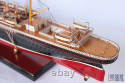 Maquette de bateau RMS CAMPANIA 100cm en bois à vendre