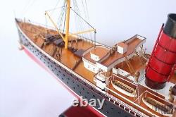 Maquette de bateau RMS CAMPANIA 100cm en bois à vendre