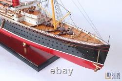 Maquette de bateau RMS CAMPANIA 100cm en bois à vendre