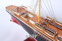 Maquette de bateau RMS CAMPANIA 100cm en bois à vendre