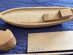 Maquette de bateau Shipways Kit Despatch No. 9 Diesel Tug en bois massif