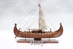 Maquette de bateau Viking Coque en clin de Viking