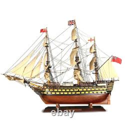 Maquette de bateau à voile en bois HMS Victory 21'' kit DIY de montage décoration cadeau