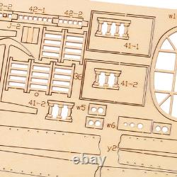 Maquette de bateau à voile en bois HMS Victory 21'' kit DIY de montage décoration cadeau