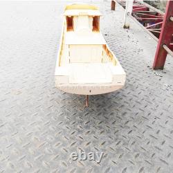 Maquette de bateau chalutier en bois à l’échelle 1/30, kit de bricolage, bateau à structure assemblé à la main, jouet d’assemblage