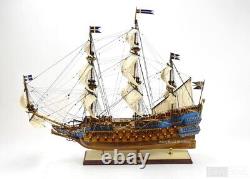 Maquette de bateau de guerre suédois WASA en bois fabriquée à la main, modèle de voilier de qualité muséale 38