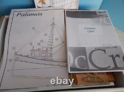 Maquette de bateau de pêche Palamós nouveau kit à l’échelle 1:45 OcCre Espagne longueur 410 mm