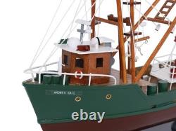 Maquette de bateau en bois Andrea Gail The Perfect Storm 16