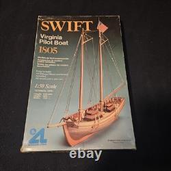 Maquette de bateau en bois Artesania Latina Swift et Mare Nostrum