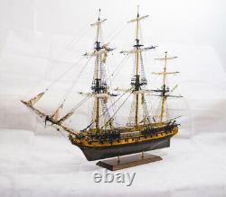 Maquette de bateau en bois HMS Surprise à l'échelle 1:75, 925mm (36,4'') - Kit de construction de bateau modèle voilier DIY