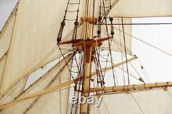 Maquette de bateau en bois Harvey Sailboat à l'échelle 1:50 de 921mm 36.2 Kit de modèle de bateau