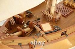 Maquette de bateau en bois Harvey Sailboat à l'échelle 1:50 de 921mm 36.2 Kit de modèle de bateau