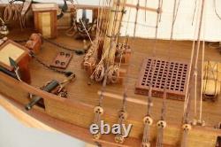 Maquette de bateau en bois Harvey Sailboat à l'échelle 1:50 de 921mm 36.2 Kit de modèle de bateau