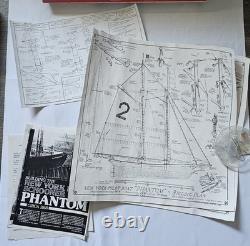 Maquette de bateau en bois Model Shipways Phantom 1868 New York Pilot Boat, kit non assemblé