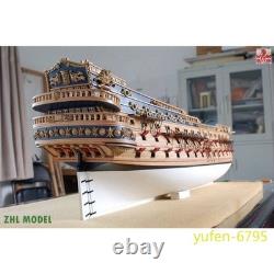 Maquette de bateau en bois ZHL San Felipe 1690, échelle 1/50, 47 pouces, Yuanqing, non assemblée