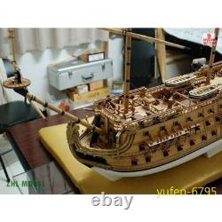 Maquette de bateau en bois ZHL San Felipe 1690, échelle 1/50, 47 pouces, Yuanqing, non assemblée