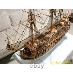 Maquette de bateau en bois ZHL San Felipe 1690, échelle 1/50, 47 pouces, Yuanqing, non assemblée