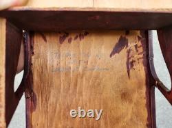 Maquette de bateau en bois artisanale à 27 modèles, réalisée par un élève du lycée de Chicago en 1954