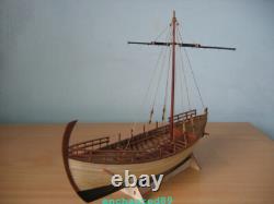 Maquette de bateau marchand de Kyrenia grec antique 148, 13,7'' 350 mm en bois, kit de modèle de navire Shicheng