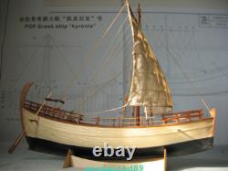Maquette de bateau marchand de Kyrenia grec antique 148, 13,7'' 350 mm en bois, kit de modèle de navire Shicheng