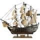 Maquette De Bateau Pirate Des Cara&iuml;bes Black Pearl Voilier 20,5