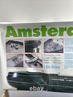 Maquette de bateau remorqueur RC prête à l’emploi Artesania Latina Amsterdam à l’échelle 1/50, rare