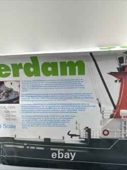 Maquette de bateau remorqueur RC prête à l’emploi Artesania Latina Amsterdam à l’échelle 1/50, rare