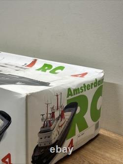 Maquette de bateau remorqueur RC prête à l’emploi Artesania Latina Amsterdam à l’échelle 1/50, rare