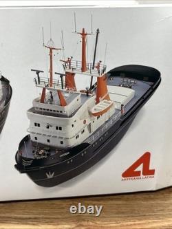 Maquette de bateau remorqueur RC prête à l’emploi Artesania Latina Amsterdam à l’échelle 1/50, rare
