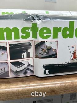 Maquette de bateau remorqueur RC prête à l’emploi Artesania Latina Amsterdam à l’échelle 1/50, rare