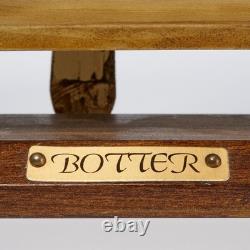Maquette de voilier de pêche Botter néerlandais vintage 17,5