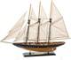 Maquette De Voilier En Bois &agrave; L'&eacute;chelle 1:150, Atlantic, Avec D&eacute;tails Authentiques