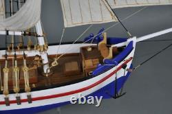 Maquette de voilier yacht HOBBY Sweden à l’échelle 1:50, 640 mm, kit de modèle de bateau en bois Yuanqing