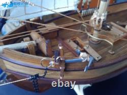 Maquette de voilier yacht HOBBY Sweden à l’échelle 1:50, 640 mm, kit de modèle de bateau en bois Yuanqing