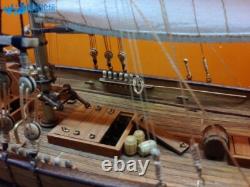 Maquette de voilier yacht HOBBY Sweden à l’échelle 1:50, 640 mm, kit de modèle de bateau en bois Yuanqing