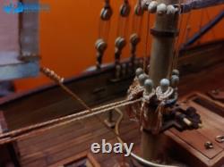 Maquette de voilier yacht HOBBY Sweden à l’échelle 1:50, 640 mm, kit de modèle de bateau en bois Yuanqing Maquette de voilier yacht HOBBY Sweden à l’échelle 1:50, 640 mm, kit de modèle de bateau en bois Yuanqing
