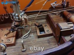 Maquette de voilier yacht HOBBY Sweden à l’échelle 1:50, 640 mm, kit de modèle de bateau en bois Yuanqing