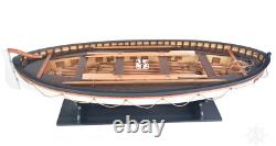 Maquette en bois du canot de sauvetage n° 7 du RMS Titanic, canot de secours à rames pour paquebot océanique de 22 passagers